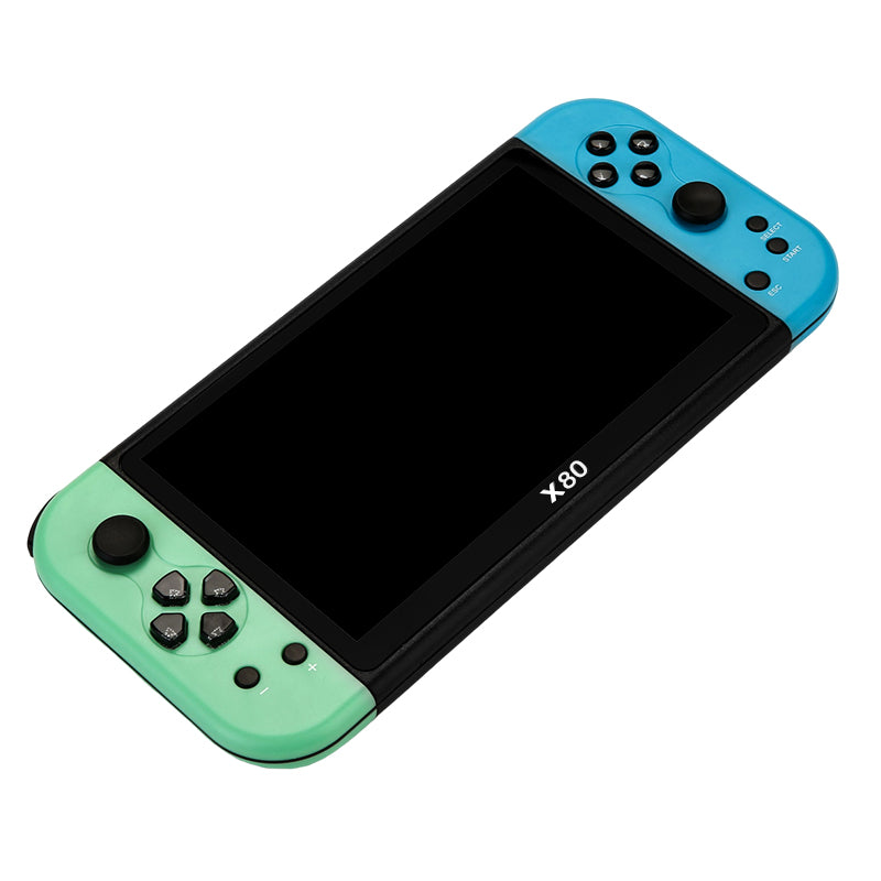 X80 7.0 inch HD Screen Handheld Game Console 20000 Games Video Game Console X80 7.0 inch HD Screen Handheld Game Console 20000 Games Video Game Console
